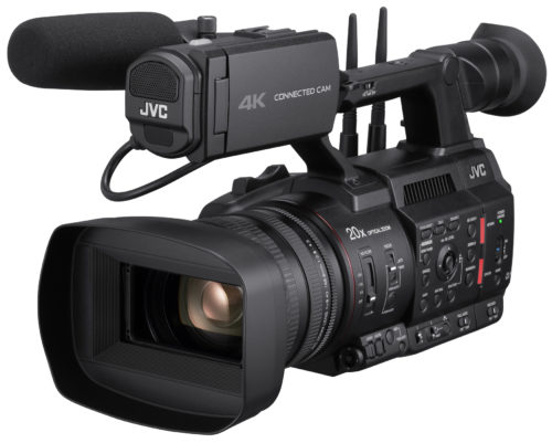 JVC Professional Ships CONNECTED CAM 500 Series