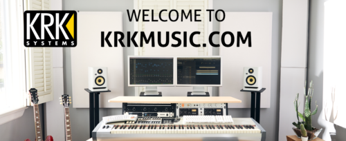 KRK Amplifies its “Behind Great Music” Motto With New Site