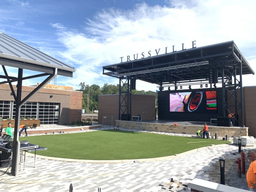 EAW Takes Centerstage at Trussville Amphitheater