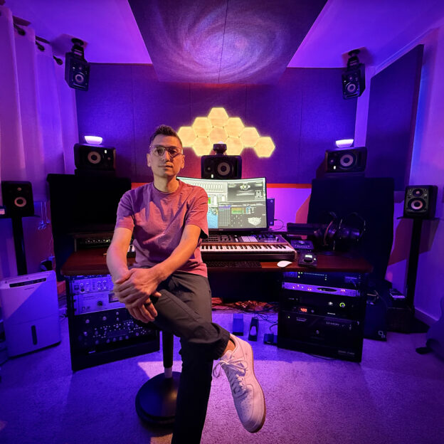 Rudy Bethancourt upgrades his audio game to Dolby Atmos with KRK