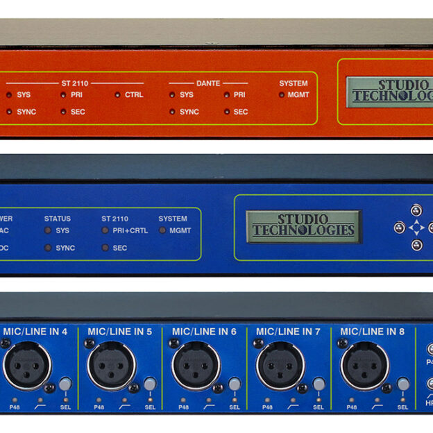 Studio Technologies Latest ST 2110 to Dante Bridge and Related Innovations Presented at ISE 2025